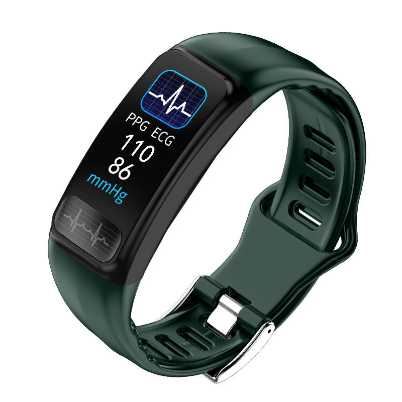 Bracelet de sport intelligent PPG ECG ECG Fréquence cardiaque et surveillance de la pression artérielle
