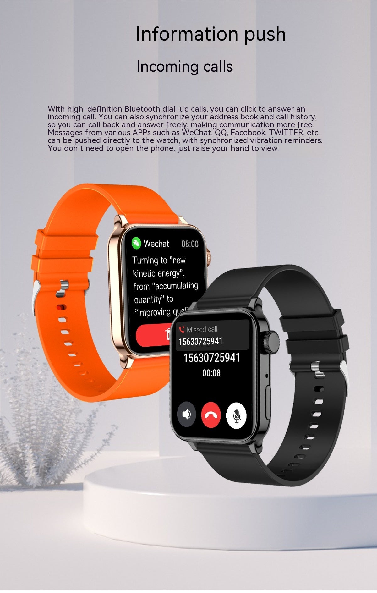 Smart Watch En temps réel Sleep Blood Pression Blood Oxygen Exercise Monitoring Watch Hommes Et