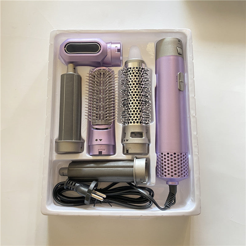 5-en-1 Air Comb Curling Fer Styling Comb sèche-cheveux