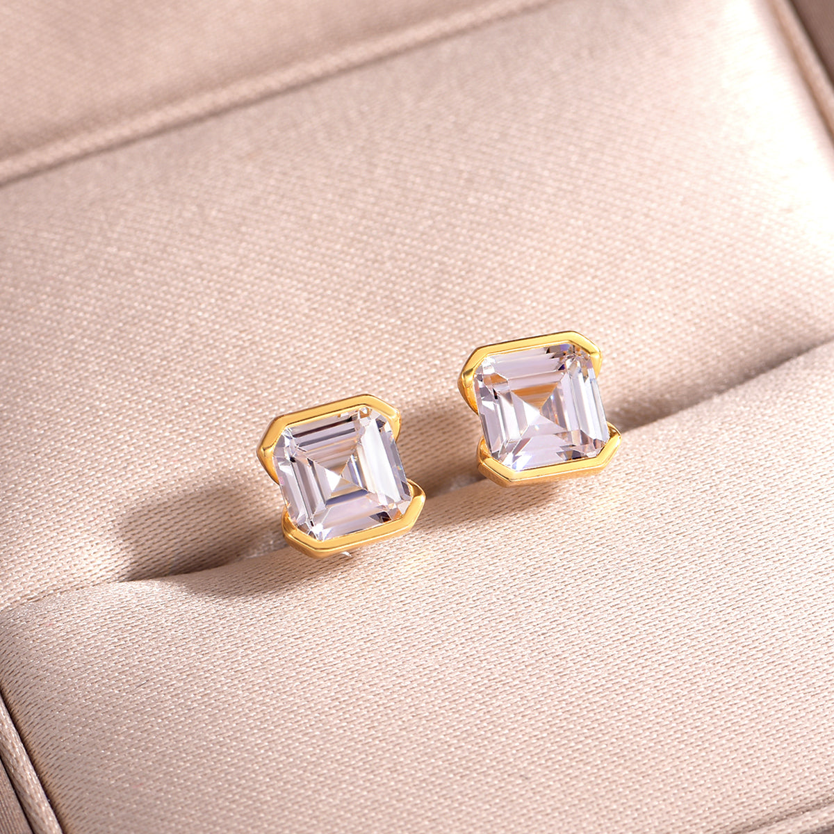 S925 Boucles d'oreilles de taille d'âne en argent sterling