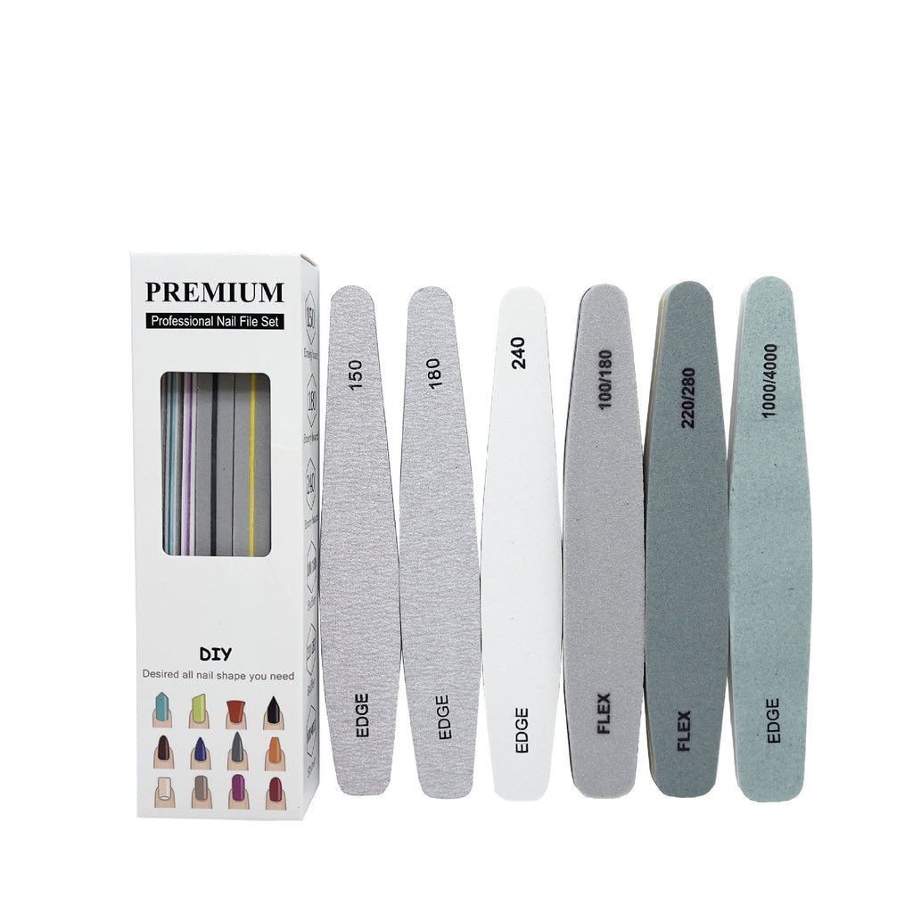 Fichier éponge d'outil d'art de ongles pour polir et buffler des ongles