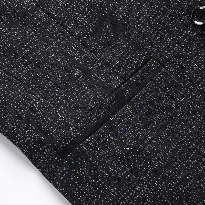 Homme Solid Couleur Business-style papas Veste fine