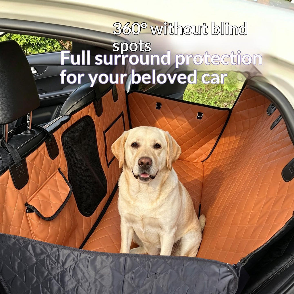 Tapis de siège de voiture en cuir animal de compagnie imperméable