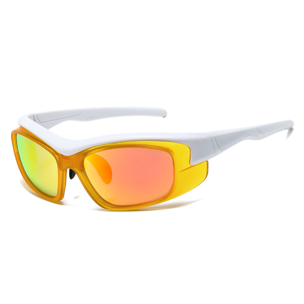 Lunettes de soleil de style sport amovibles pour femmes