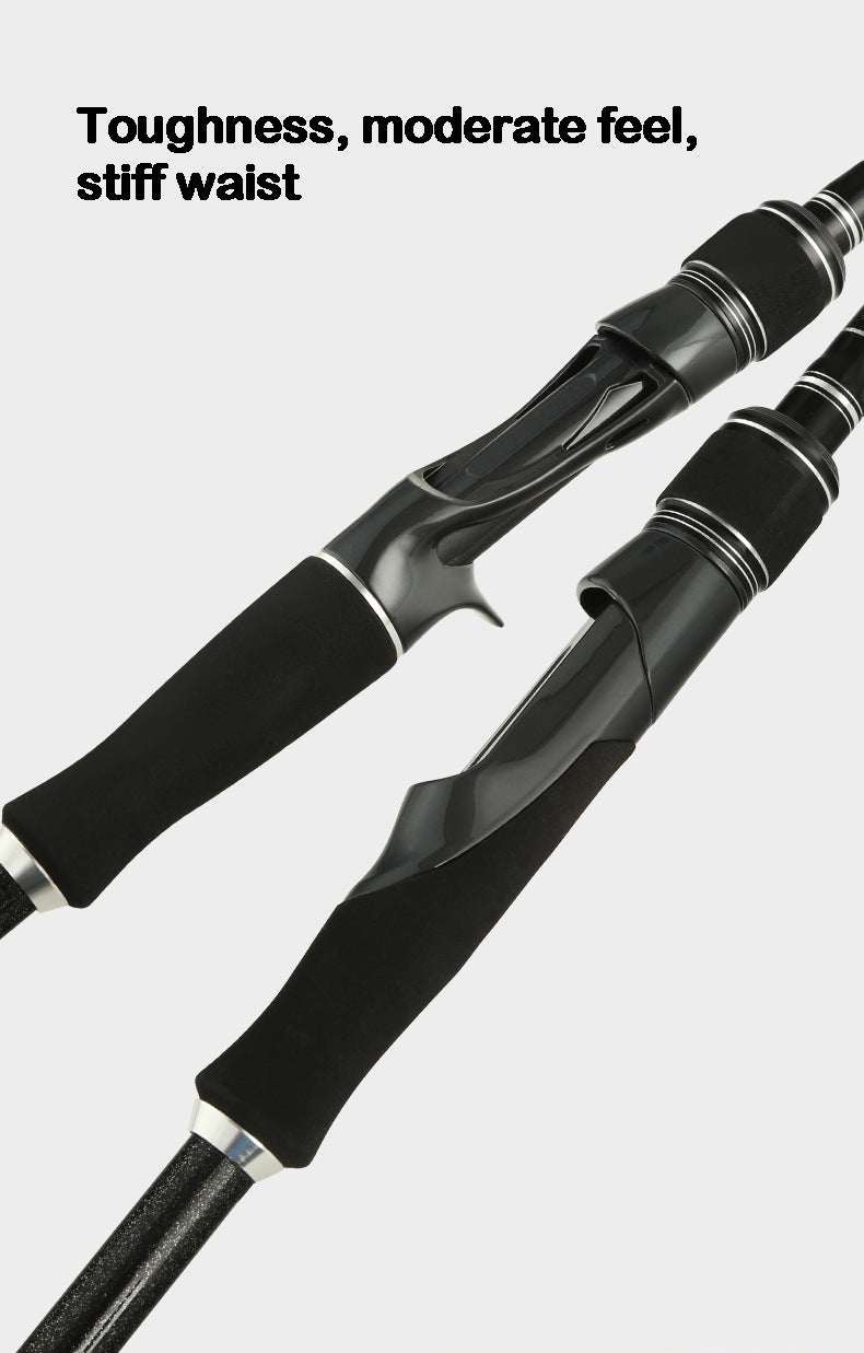 High-carbon pole with a Mandarin Fish Double-route light Ya Pole