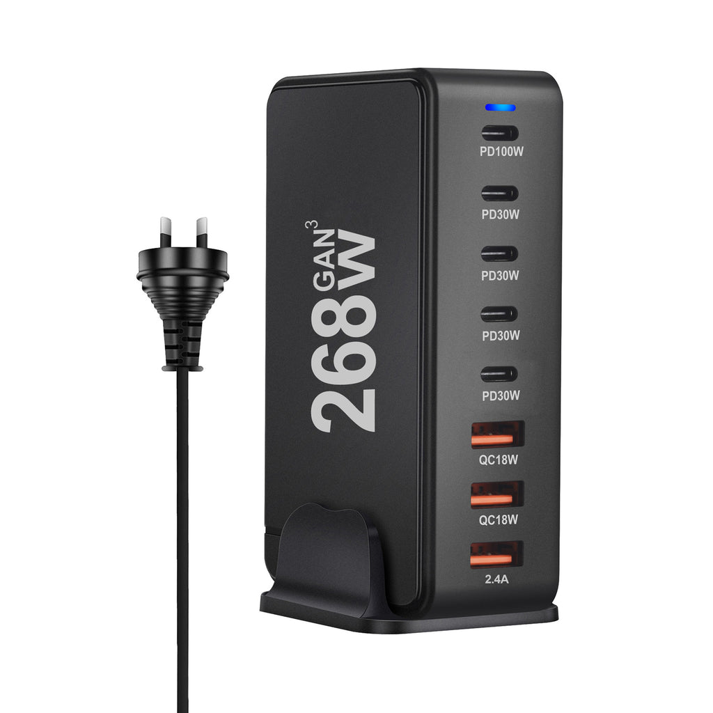 Chargeur PD Gallium Nitride Bureau 240W