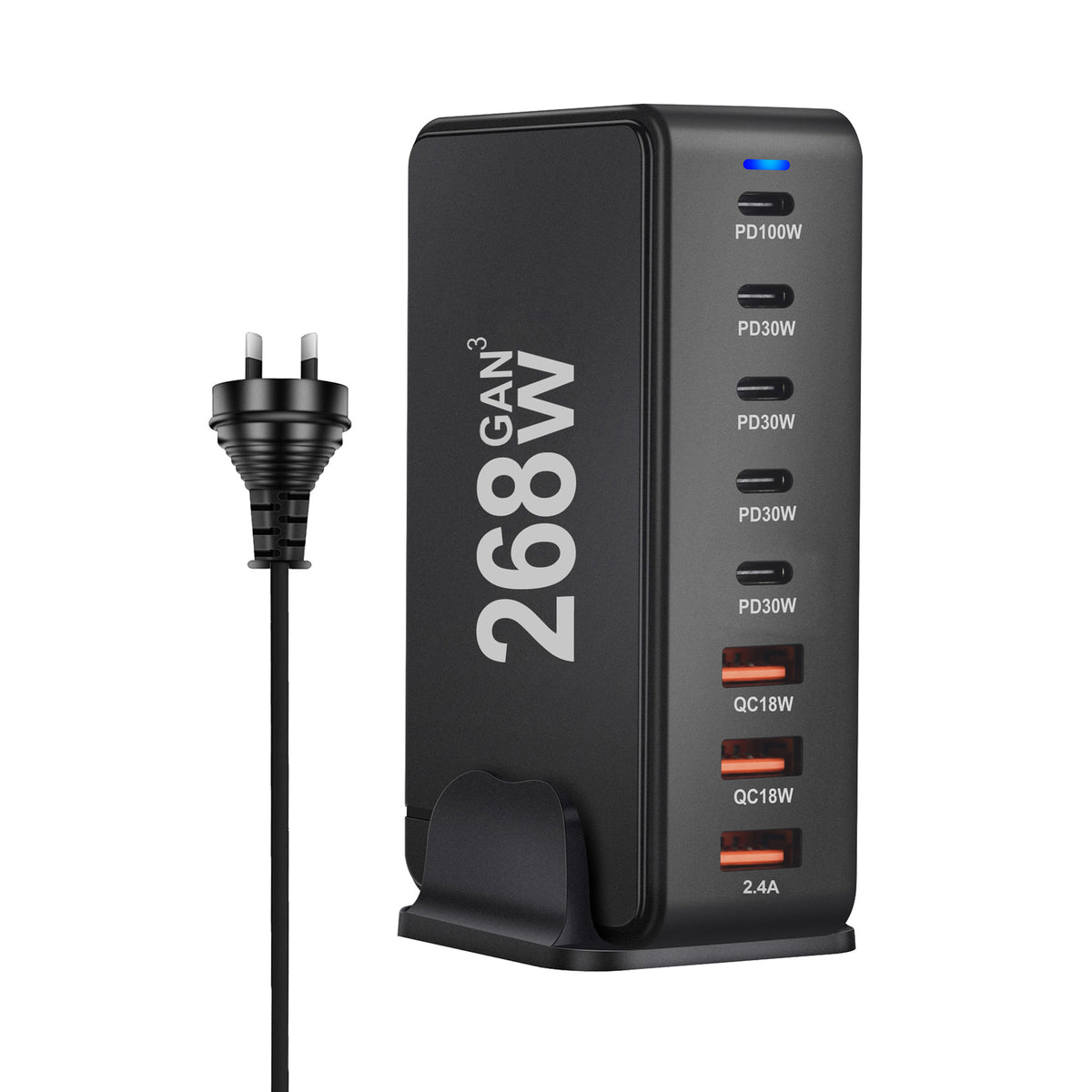 Chargeur PD Gallium Nitride Bureau 240W