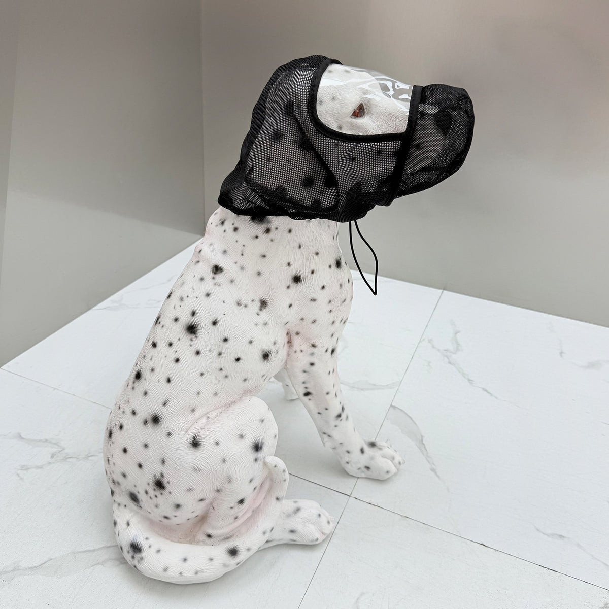 Masque de protection pour chien Muselière de chien Muselière de chien Mosquito et Insect-Proof Couverture de tête respirante A