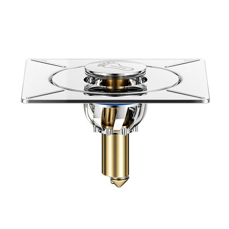 Presse de plancher drain-acier inoxydable-1 pièce
