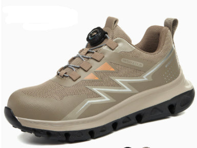 Chaussures de sécurité léger et respirant avec orteil en acier renforcé pour la protection contre I