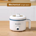 600W Électrique Mini Cuisinière de riz 1.7L Portable Non Stick vapeur mécanique