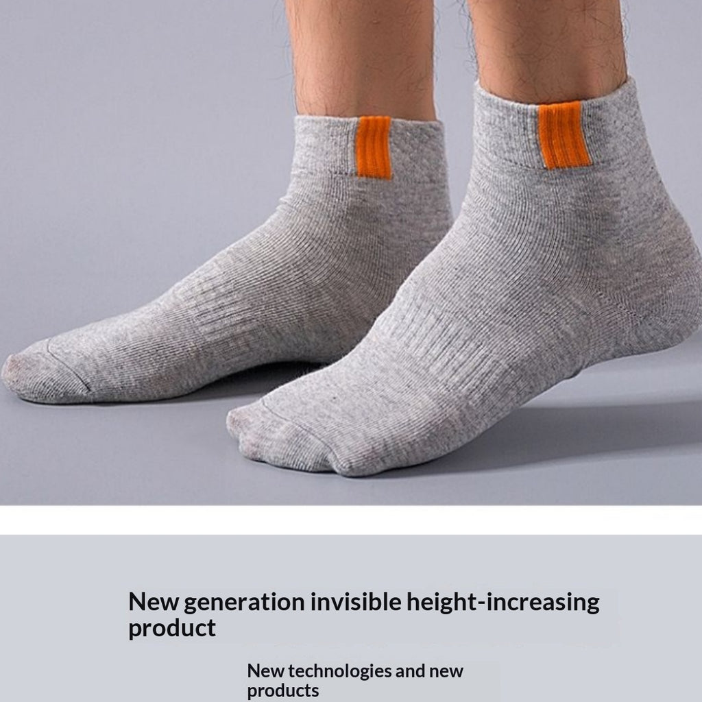 Invisible Height Increase Heel Anti-Cracking Silicone Socks Insoles