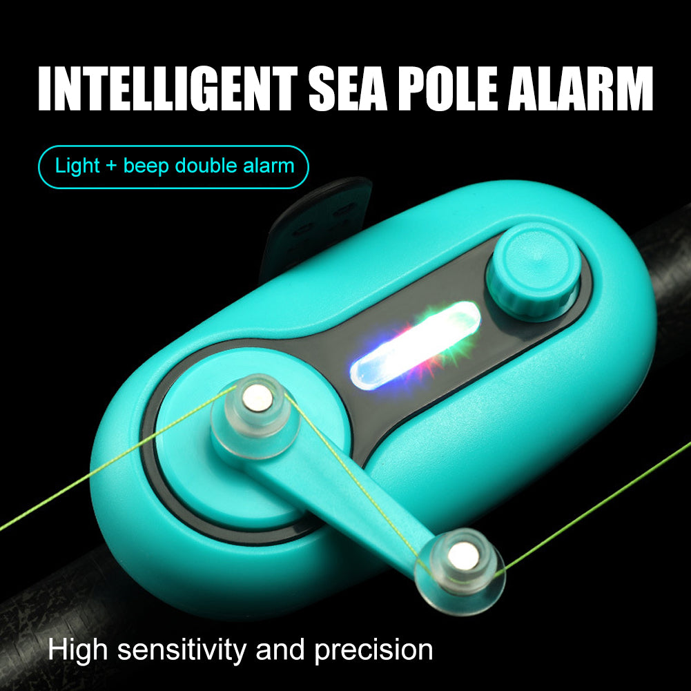 Pêche Bite de poisson Alarme électronique Buzzer Pêche Rod Loud LED Light Indicateur LED Lumière F