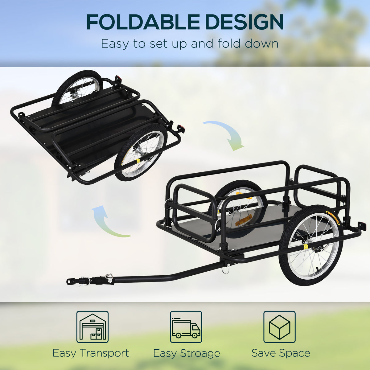 Bicycle trailer