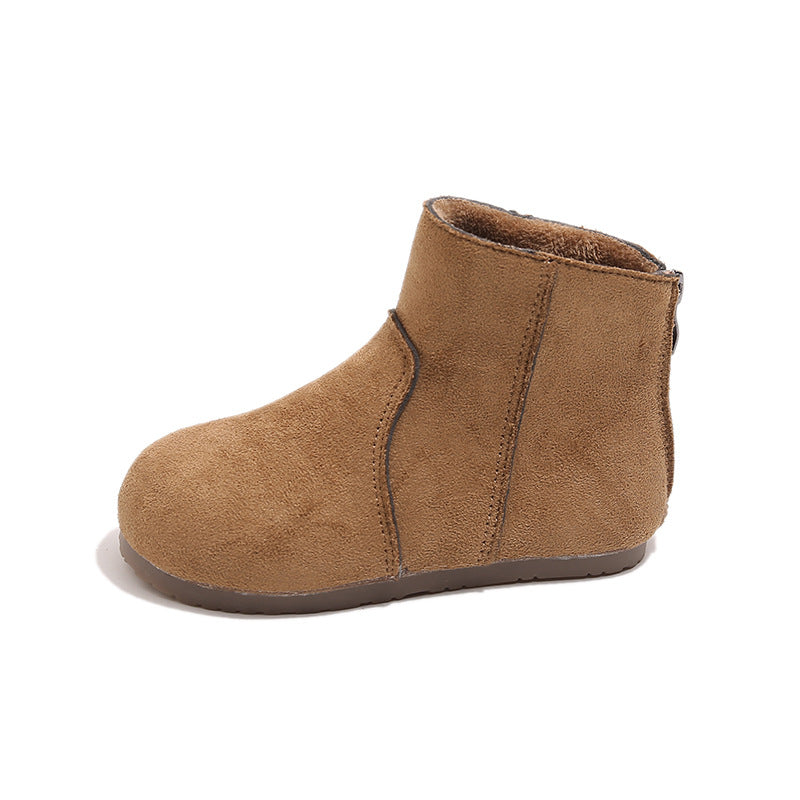 Bottes polyvalentes de style britannique pour filles