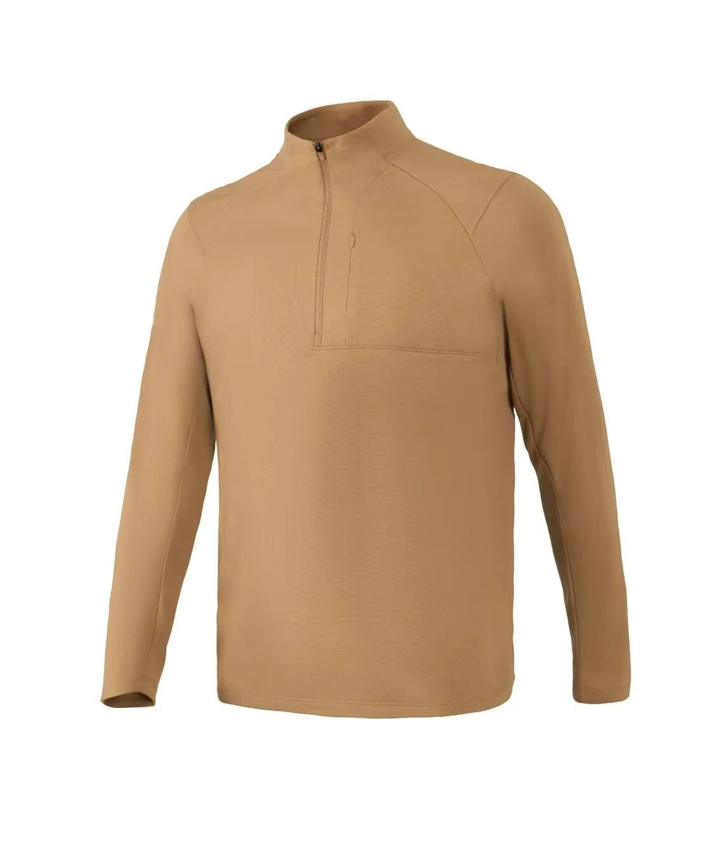 Pull à moitié zippé pour hommes