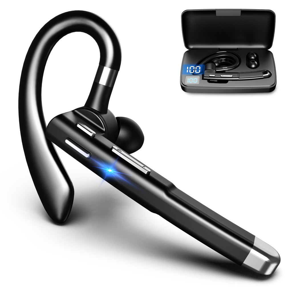 Business Ear-monté casque Bluetooth à une oreille Réduction du bruit