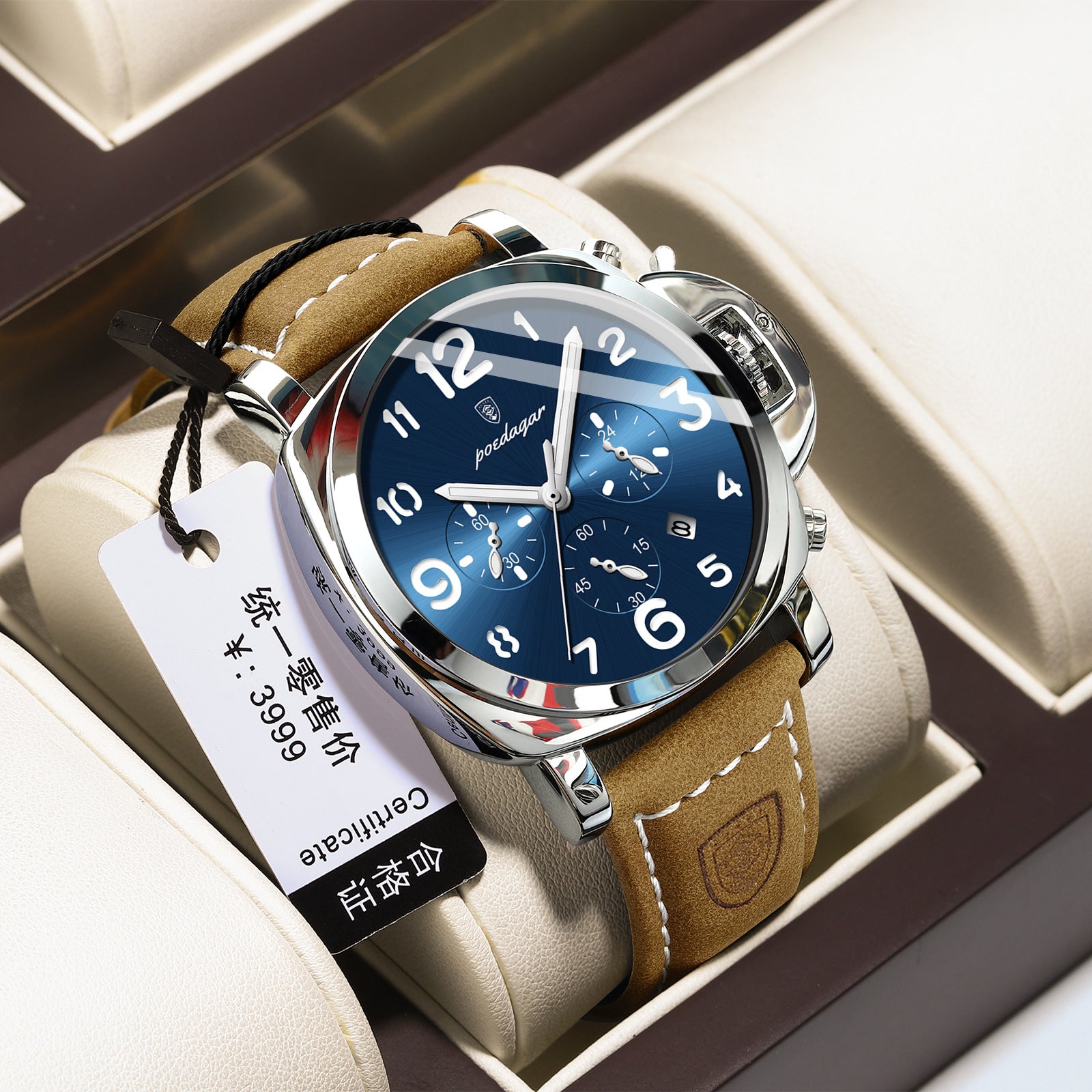 Montres de mode pour hommes