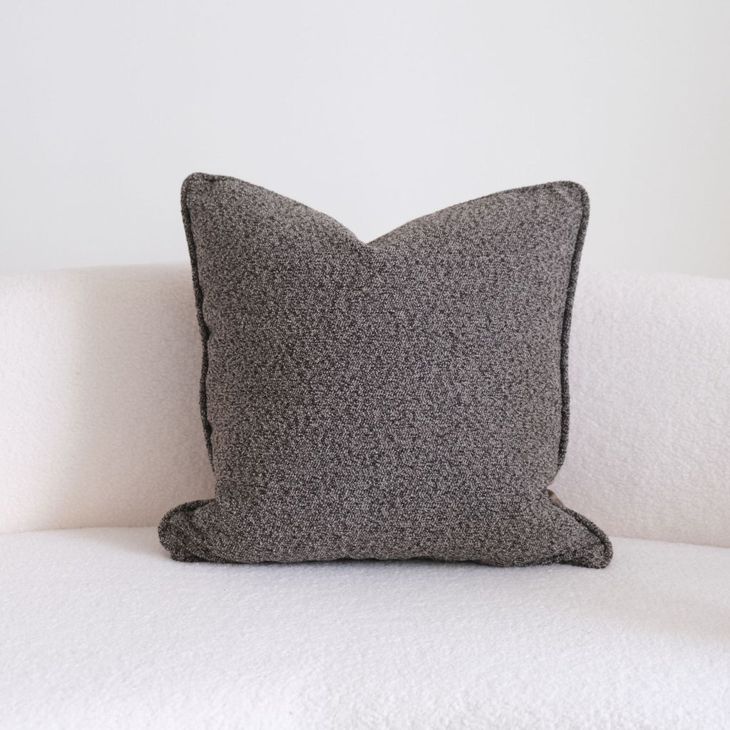 Oreiller Tassels Waist Oreiller Étui Chenille Canapé Coussin Hôtel Modèle Chambre Coussin Cove