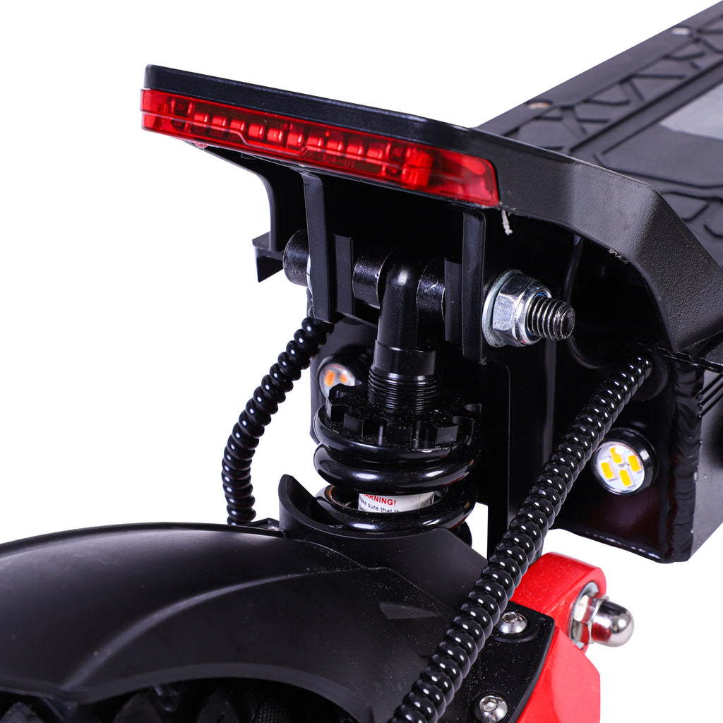 J-15 Cadre en alliage d'aluminium max 11 pouces 1600W moteur arrière E-scooter avec siège