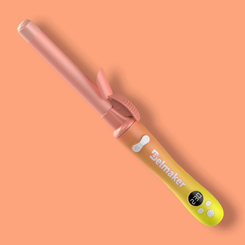 Iridescent Rotating Curling Iron Ceramic Curling Iron Convient à tous les types de cheveux Parfait