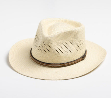 Chapeau supérieur à tige de jazz rayée