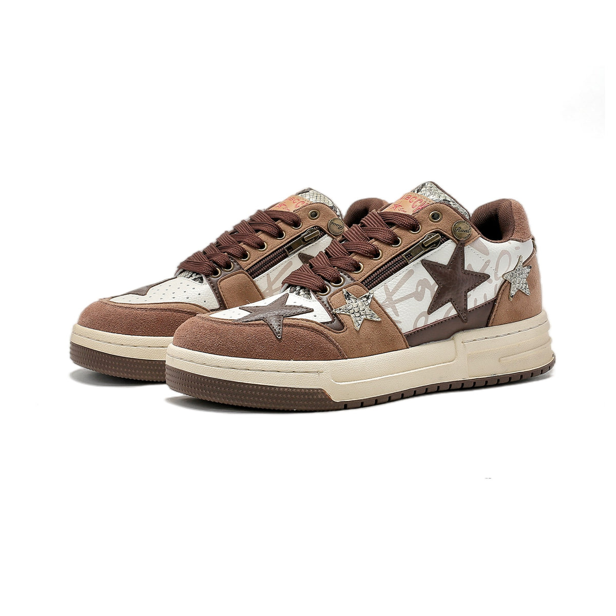 Chaussures Brown Star Retro pour hommes