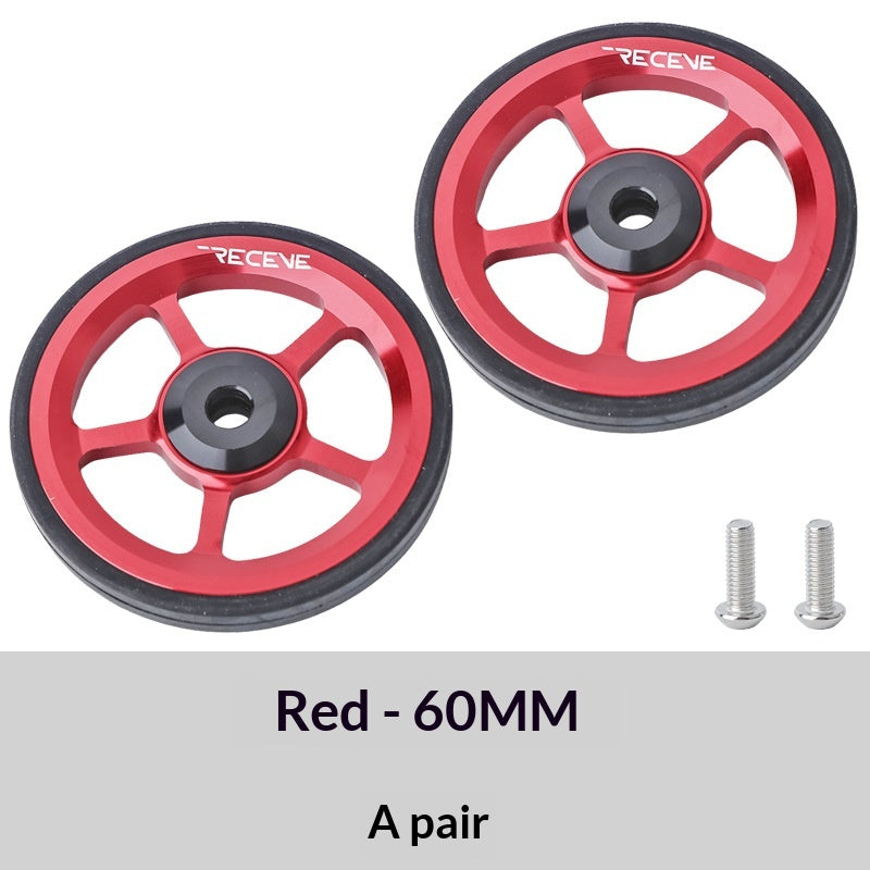 Roue de traction vélo pliante Roue facile à utiliser