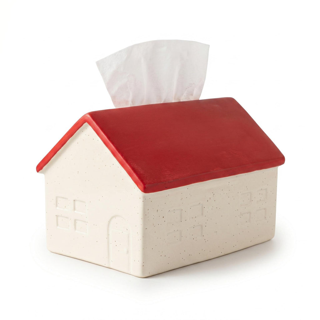 Objet décoratif peint à la main salon et salle de bains Tissue Box