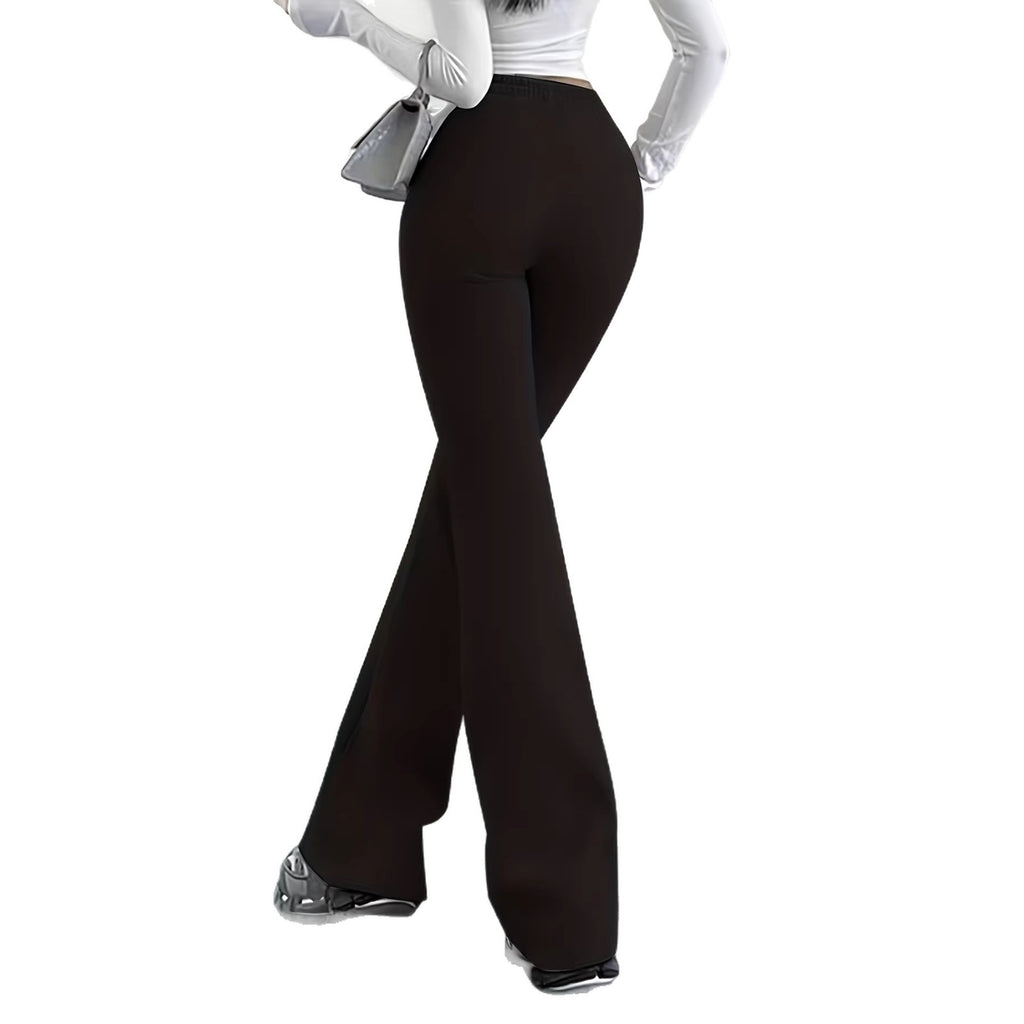 Sweatpants stylés en slim de couleur solide
