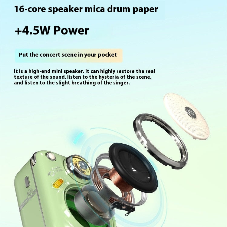 Radio audio portable mini Bluetooth