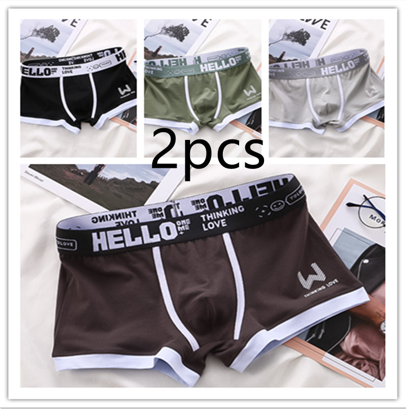 Boxers homme Trendy Respirant Couleur Contraste