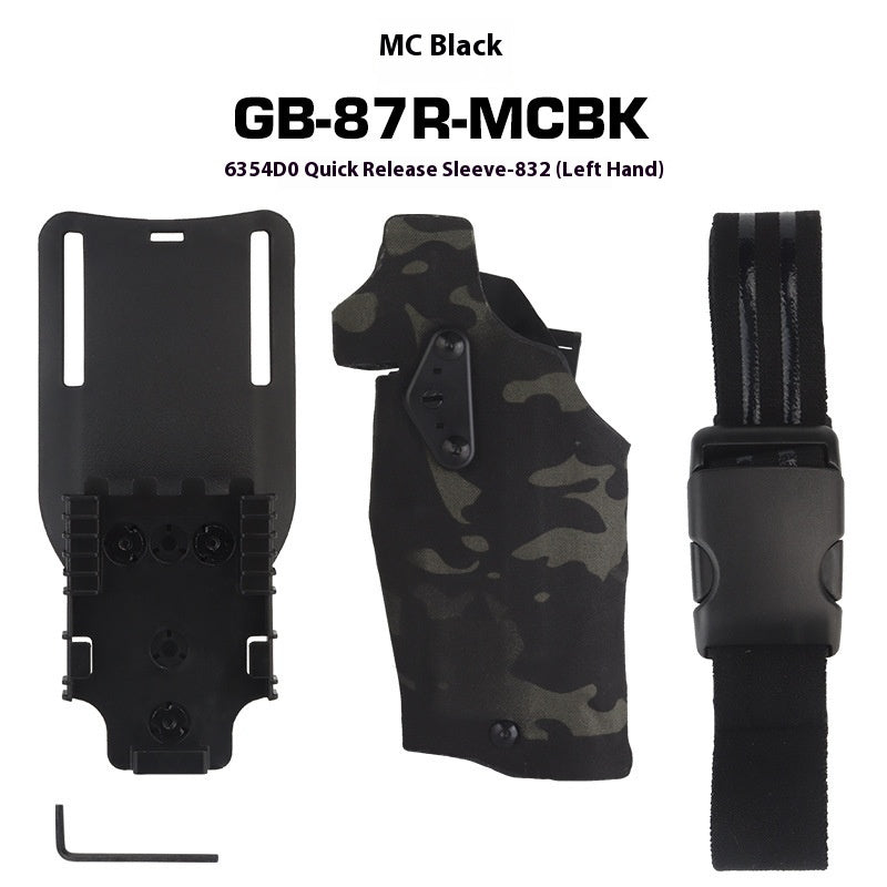 Tactiques de l'extérieur de la main gauche Waist Bag Warmer jambe