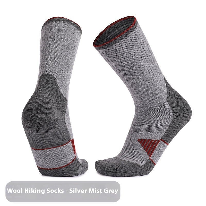 Chaussettes de sport chaudes en laine pour hommes et femmes