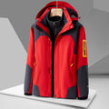 Veste Shell Outdoor Windproof avec une doublure intérieure amovible