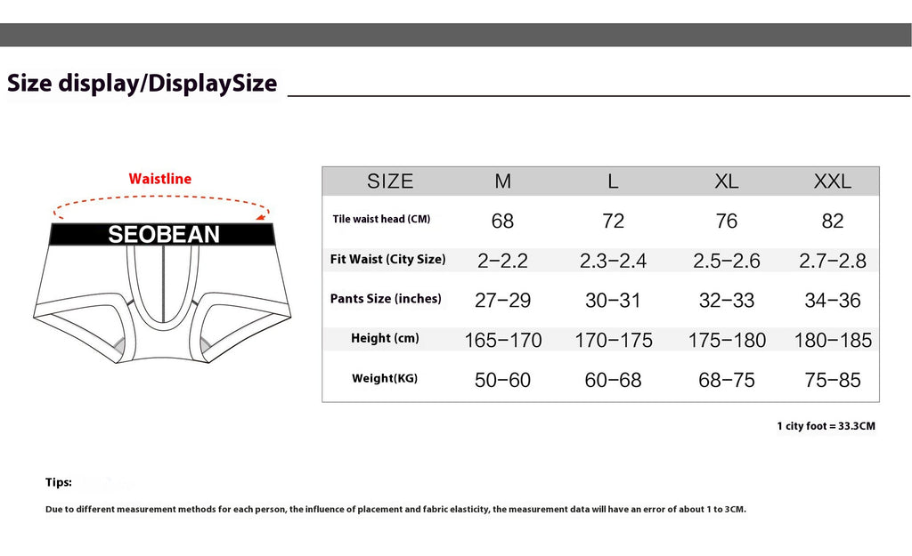Modèle de géométrie de mode U Convex Boxers