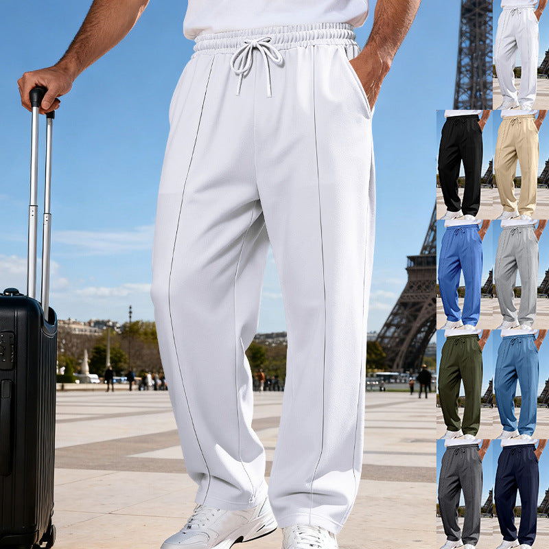 Pantalons en tricot casual pour hommes