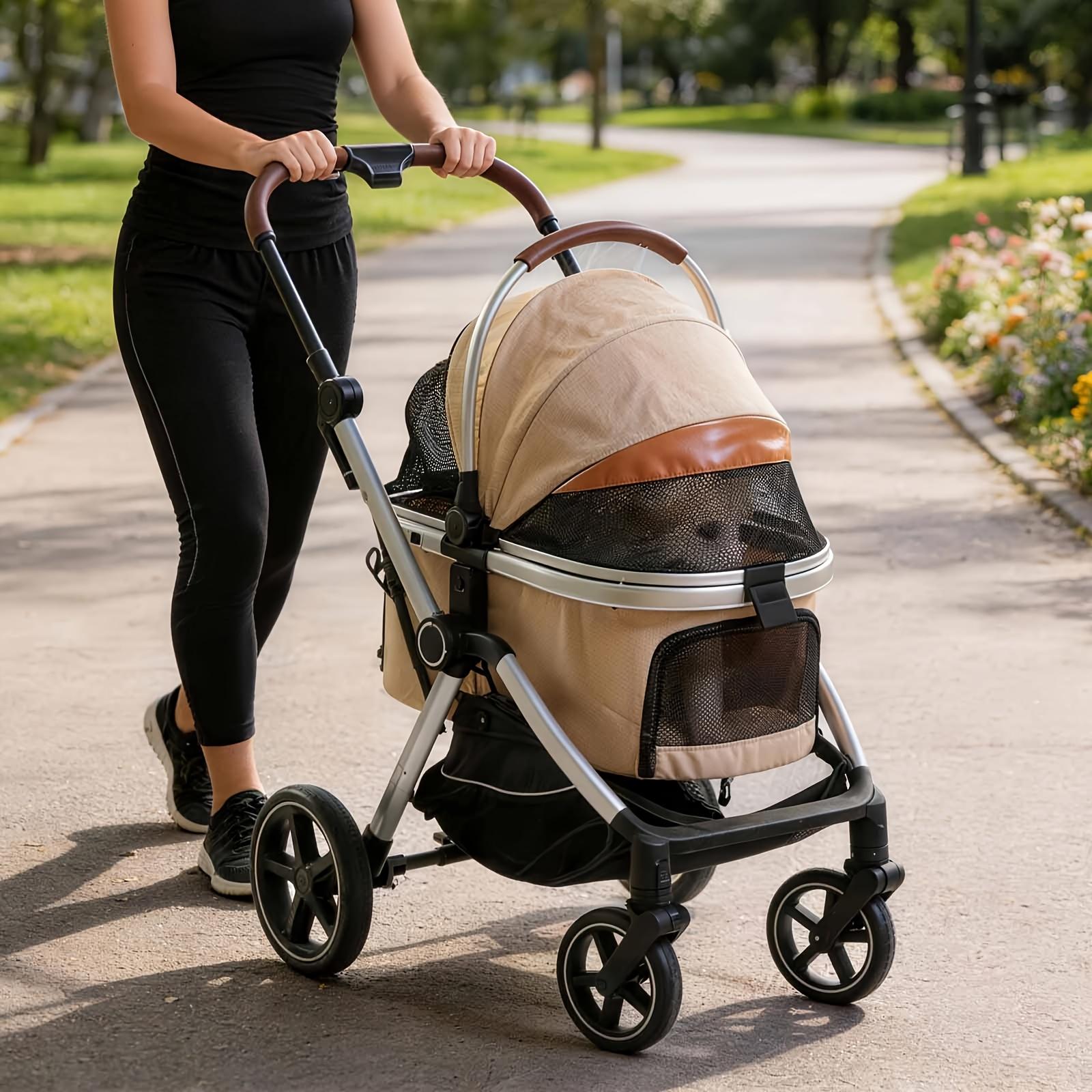 Poussette polyvalente pour chiens et chats petits à moyens
