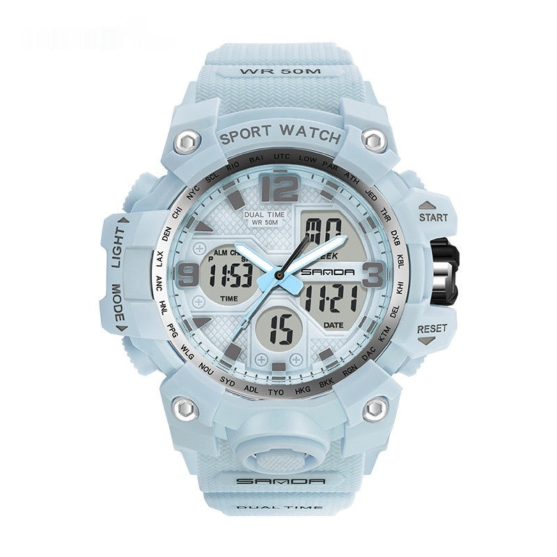Électronique Jeunes Étudiant Mode Tendance Cool Montre pour hommes
