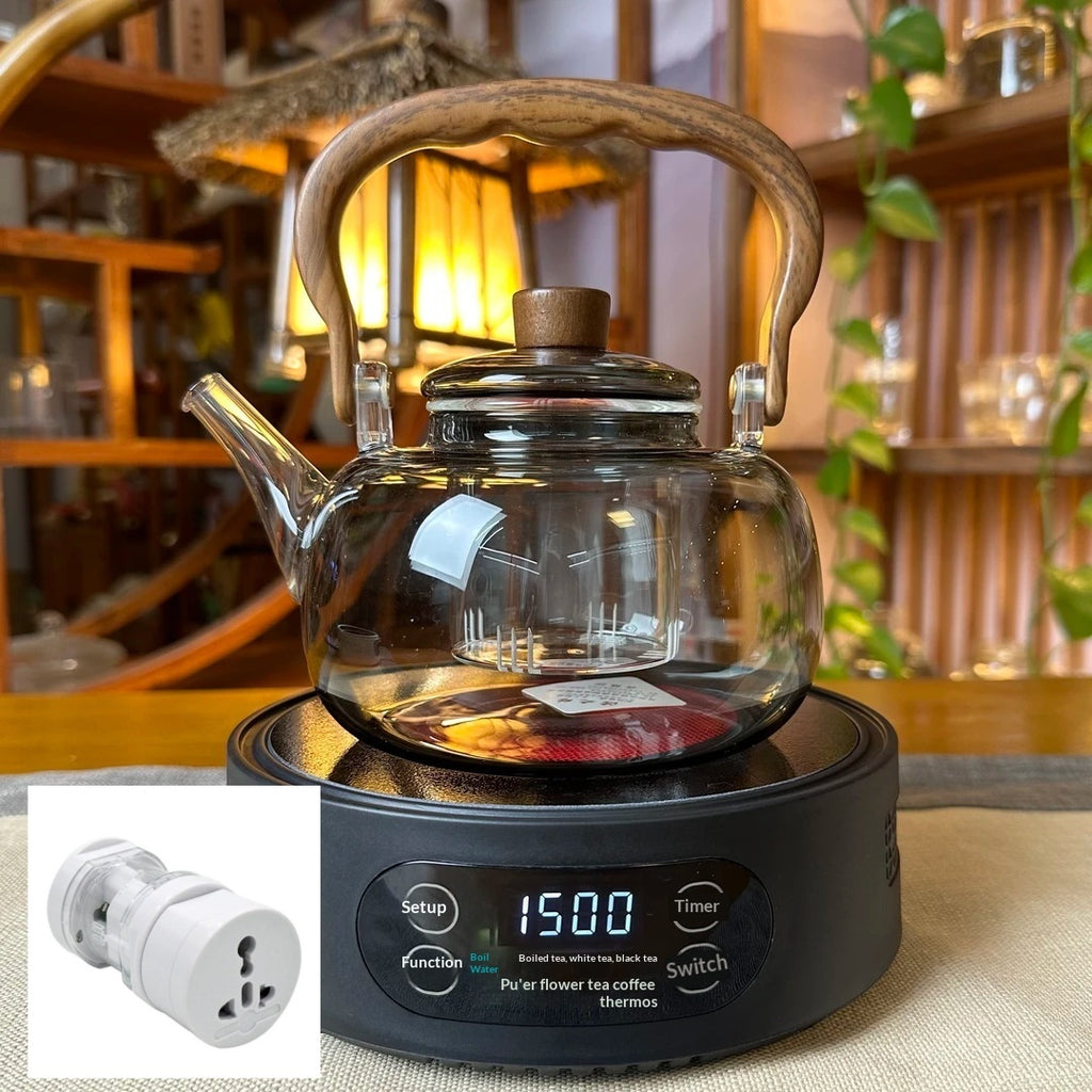 1500W Smart Home Mini théière avec mini poêle en céramique électrique