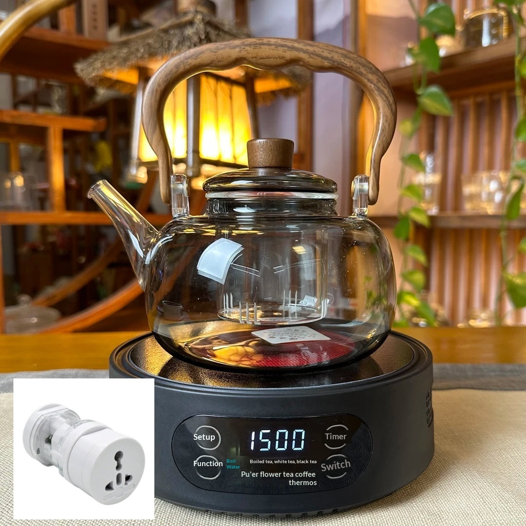 1500W Smart Home Mini théière avec mini poêle en céramique électrique