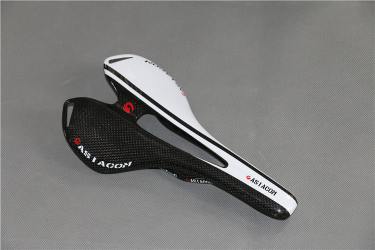 Siège de selle de vélo de route 3K fibre de carbone