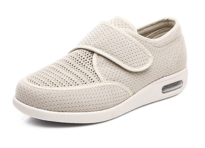 Chaussures de marche pour personnes âgées surdimensionnées sont respirables confortable
