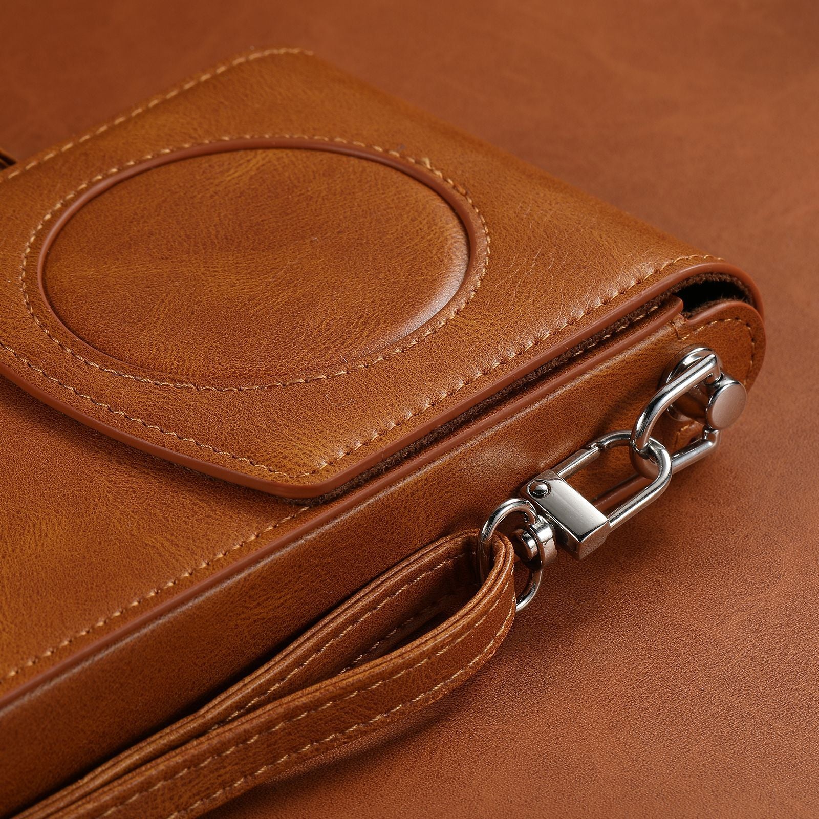 Vision Pro Protection de l'alimentation Sac de rangement en cuir portable Satchel