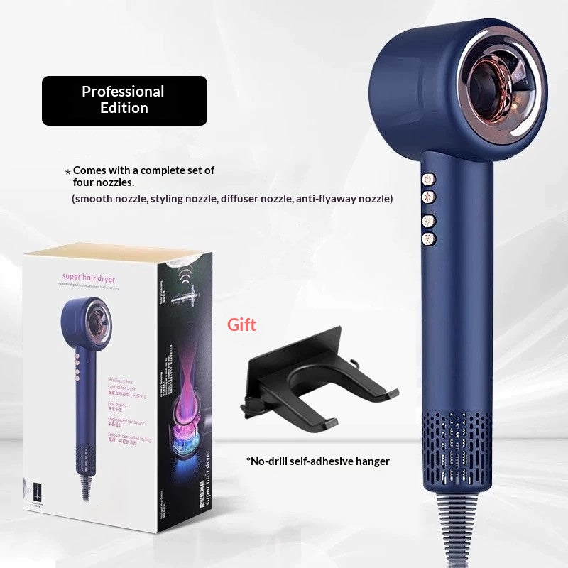 Household High Power Anion Quick Dry Bladeless Hair Dryer