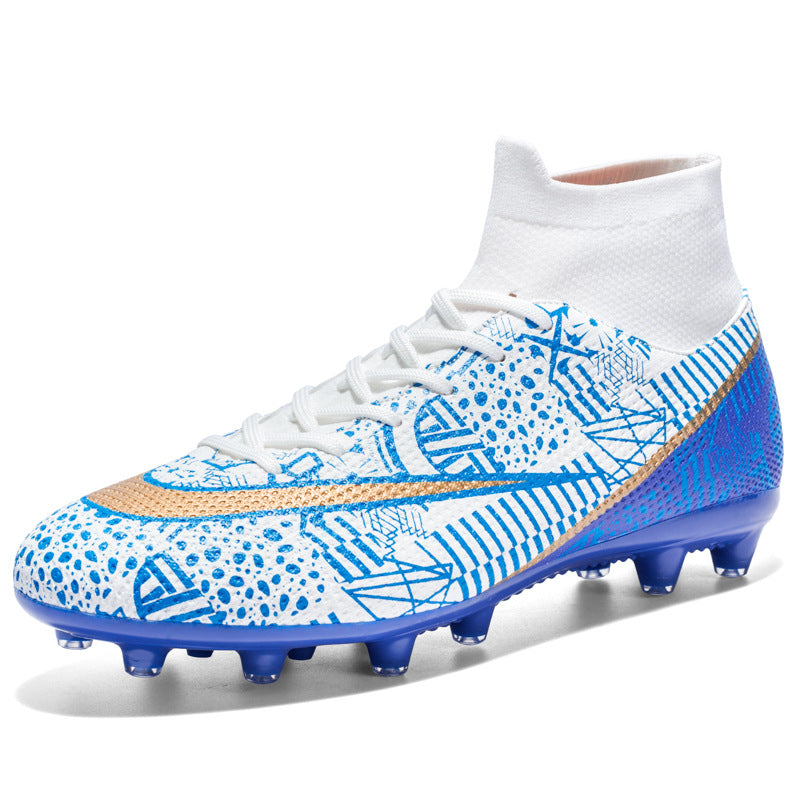 Chaussures de football au sol haut de gamme sport respirant