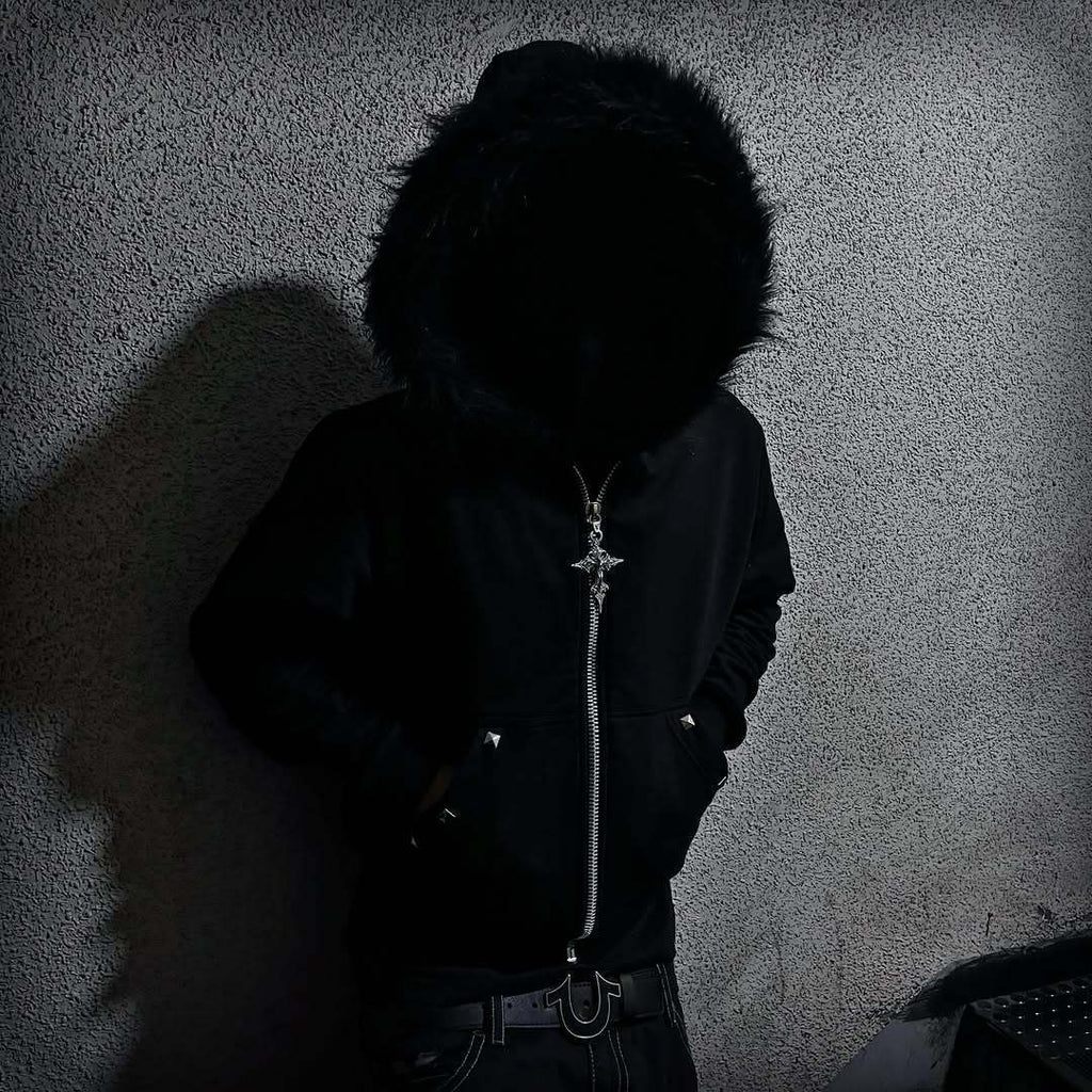 Chemise à capuche à manches longues