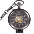 Montre de poche mécanique semi-automatique de style romain