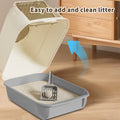 Uniquement prise de soi---Double porte Cat Litter Box