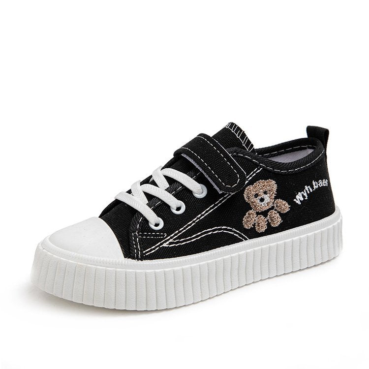 Chaussures en toile pour enfants de style coréen